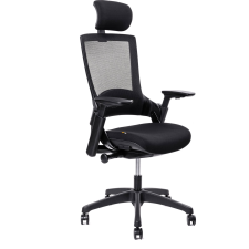 AlzaErgo Chair Abyss 1 - fekete forgószék