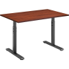 AlzaErgo Fixed Table FT1 fekete+ TTE-01 140x80cm íróasztal, laminált, gesztenye