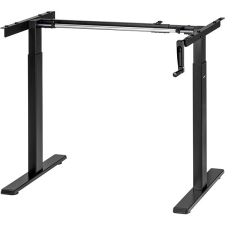 AlzaErgo Table ET3 Essential, fekete íróasztal