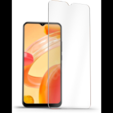 AlzaGuard 2.5D Case Friendly Glass Protector Realme C30-hoz (AGD-TGF0188) mobiltelefon kellék