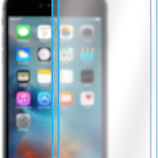 AlzaGuard Case Friendly Glass iPhone 6 / 6S 2.5D üvegfólia - 2db mobiltelefon kellék