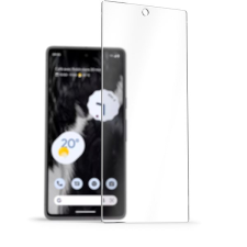 AlzaGuard Case Friendly Glass Protector Google Pixel 7a 5G 2.5D üvegfólia mobiltelefon kellék