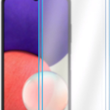 AlzaGuard Case Friendly Glass Samsung Galaxy A22 5G 2.5D üvegfólia - 2db mobiltelefon kellék