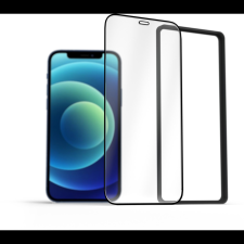 AlzaGuard Elite Resin Glass iPhone 12 / 12 Pro 3D üvegfólia (AGD-TGER005B) mobiltelefon kellék