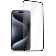 AlzaGuard Elite Resin Glass iPhone 15 Pro 3D üvegfólia mobiltelefon kellék