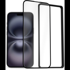AlzaGuard Elite Resin Glass iPhone 16 Plus 3D üvegfólia (AGD-TGER14B) mobiltelefon kellék