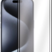 AlzaGuard FullCover Glass iPhone 15 Pro 2.5D üvegfólia mobiltelefon kellék