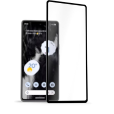 AlzaGuard FullCover Glass Protector Google Pixel 7a 5G 2.5D üvegfólia mobiltelefon kellék