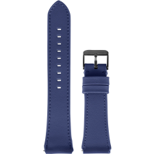 AlzaGuard Genuine Leather Band Universal Quick Release 20mm - kék okosóra kellék