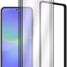 AlzaGuard Glass EasyFit Samsung Galaxy A36 5G 2.5D üvegfólia - 3db + applikátor mobiltelefon kellék