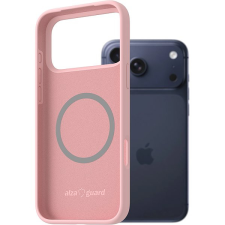AlzaGuard iPhone 17 Pro Max rózsaszín MagSafe szilikon tok tok és táska