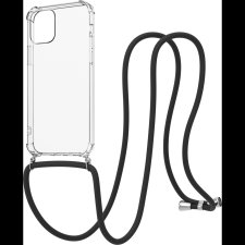AlzaGuard Luxe Lanyard Case iPhone 12/12 Pro fekete tok (AGD-PCL002B) tok és táska