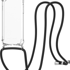 AlzaGuard Luxe Lanyard Case iPhone 7/8/SE 2020/SE 2022 fekete tok tok és táska