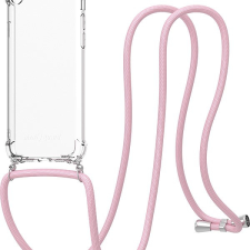 AlzaGuard Luxe Lanyard Case iPhone 7/8/SE 2020/SE 2022 rózsaszín tok tok és táska