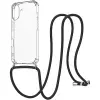 AlzaGuard Luxe Lanyard iPhone 17 fekete tok