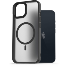 AlzaGuard Matte Case Compatible iPhone 13 MagSafe fekete tok (AGD-PCMM37B) tok és táska