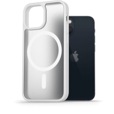 AlzaGuard Matte Case Compatible with Magsafe iPhone 13 mini fehér tok tok és táska