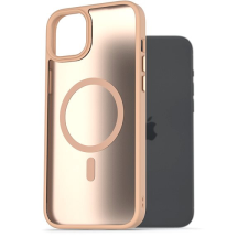 AlzaGuard Matte Case Compatible with Magsafe iPhone 15 Plus homoksárga tok tok és táska