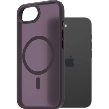AlzaGuard Matte Case Compatible with Magsafe iPhone 16e / 17e sötétlila tok tok és táska