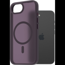 AlzaGuard Matte Case Compatible with Magsafe iPhone 16e sötétlila tok (AGD-PCMM61DU) tok és táska