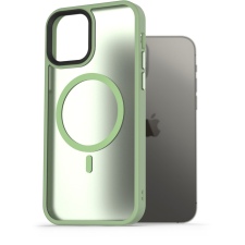AlzaGuard Matte Case iPhone 12/12 Pro MagSafe zöld tok (AGD-PCMM26G) tok és táska