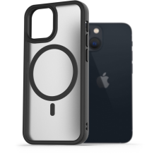 AlzaGuard Matte Case iPhone 13 Mini MagSafe fekete tok (AGD-PCMM31B) tok és táska
