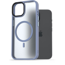 AlzaGuard Matte Case iPhone 15 MagSafe világoskék tok (AGD-PCMM4SL) tok és táska