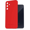 AlzaGuard Matte Case Samsung Galaxy S25+ piros TPU tok
