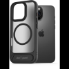 AlzaGuard Matte Case with Stand Compatible with MagSafe for iPhone 16 Pro Max fekete tok (AGD-PCH000114B)