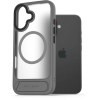 AlzaGuard Matte Case with Stand Compatible with MagSafe for iPhone 16e szürke tok (AGD-PCH00020Y)
