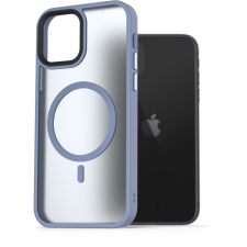 AlzaGuard Matte iPhone 11 Magsafe világoskék tok (AGD-PCMM55SL) tok és táska