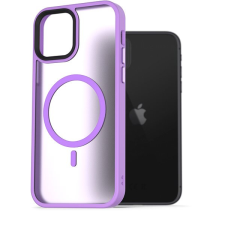 AlzaGuard Matte iPhone 11 Magsafe világoslila tok tok és táska