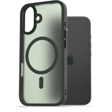 AlzaGuard Matte iPhone 17 Pro Max sötétzöld MagSafe tok tok és táska