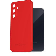 AlzaGuard Matte Samsung Galaxy A55 5G piros TPU tok tok és táska