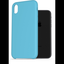 AlzaGuard Premium Liquid Silicone Case iPhone Xr kék tok (AGD-PCS0003L) tok és táska