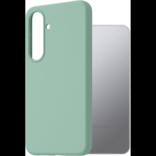 AlzaGuard Premium Samsung Galaxy S25 5G világoszöld szilikon tok (AGD-PCS441E) tok és táska