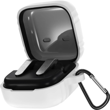 AlzaGuard Premium Silicone Case, Samsung Galaxy Buds 4 / 4 Pro - fehér fülhallgató, fejhallgató tok
