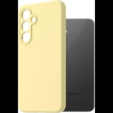 AlzaGuard Premium Silicone Case Samsung Galaxy S24 FE sárga tok (AGD-PCS426Y) tok és táska