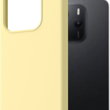 AlzaGuard Premium Silicone Case Xiaomi Redmi Note 14 sárga tok tok és táska