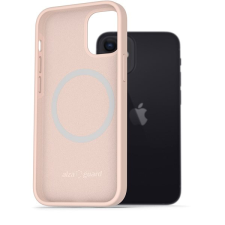 AlzaGuard Silicone Case Compatible with Magsafe iPhone 12 Mini rózsaszín tok tok és táska