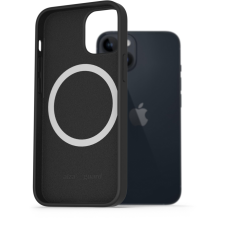 AlzaGuard Silicone Case Compatible with Magsafe iPhone 14 fekete tok (AGD-PCMS17B) tok és táska