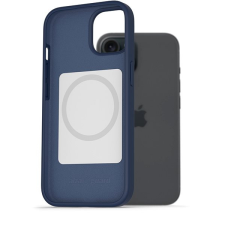AlzaGuard Silicone iPhone 15 Plus Magsafe kék tok tok és táska