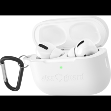 AlzaGuard Skinny AirPods Pro 2 fehér szilikon tok (AGD-ACSS4W) fülhallgató, fejhallgató tok
