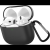 AlzaGuard Skinny Silicone Case Airpods 4 fekete tok (AGD-ACSS5B)