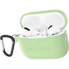 AlzaGuard Skinny Silicone Case Airpods Pro 2022 készülékhez, zöld fülhallgató, fejhallgató tok