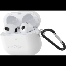  AlzaGuard Skinny Silicone Case Airpods tok 2021 fehér (AGD-ACSS3W) fülhallgató, fejhallgató tok