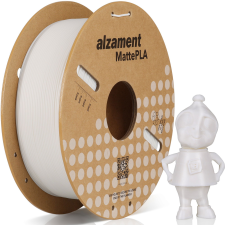 Alzament PLA Matte 1 kg White (ALZMNTM02) nyomtató kellék