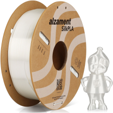 Alzament PLA Silk 1 kg White (ALZMNTS02) nyomtató kellék