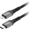 AlzaPower AluCore USB-C to Lightning (C94) Ultra Durable 2m sötétszürke (APW-CBSMFI9402B)
