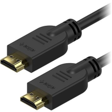 AlzaPower Core HDMI 1.4 High Speed 4K 15m fekete kábel és adapter